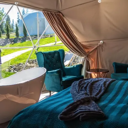 Mountain Glamp & Jacuzzi Luxury tent Zakopane