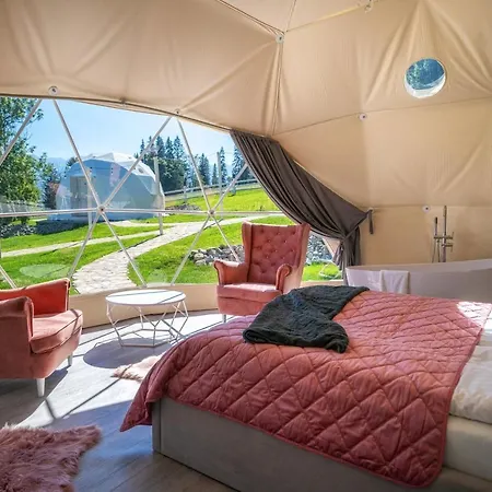 Mountain Glamp & Jacuzzi Luxury tent Zakopane