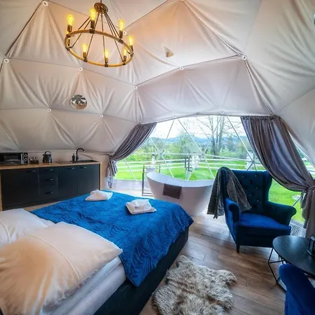 Mountain Glamp & Jacuzzi Luxury tent Zakopane