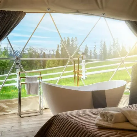Luxury tent Mountain Glamp & Jacuzzi