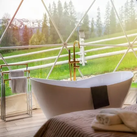 Luxury tent Mountain Glamp & Jacuzzi *