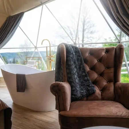 Mountain Glamp & Jacuzzi Luxury tent