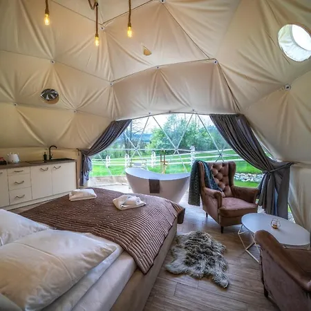 Luxury tent Mountain Glamp & Jacuzzi Zakopane