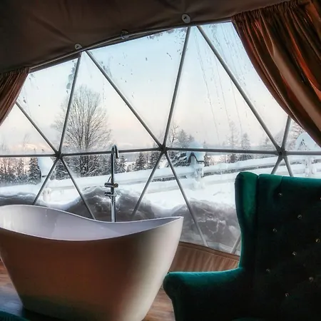 Luxury tent Mountain Glamp & Jacuzzi *