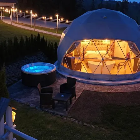 Mountain Glamp & Jacuzzi Luxury tent